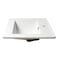 Alfi Brand ALFI brand ABC803 White 25" Rectangular Drop In Ceramic Sink with Faucet Hole ABC803 - alternate 11